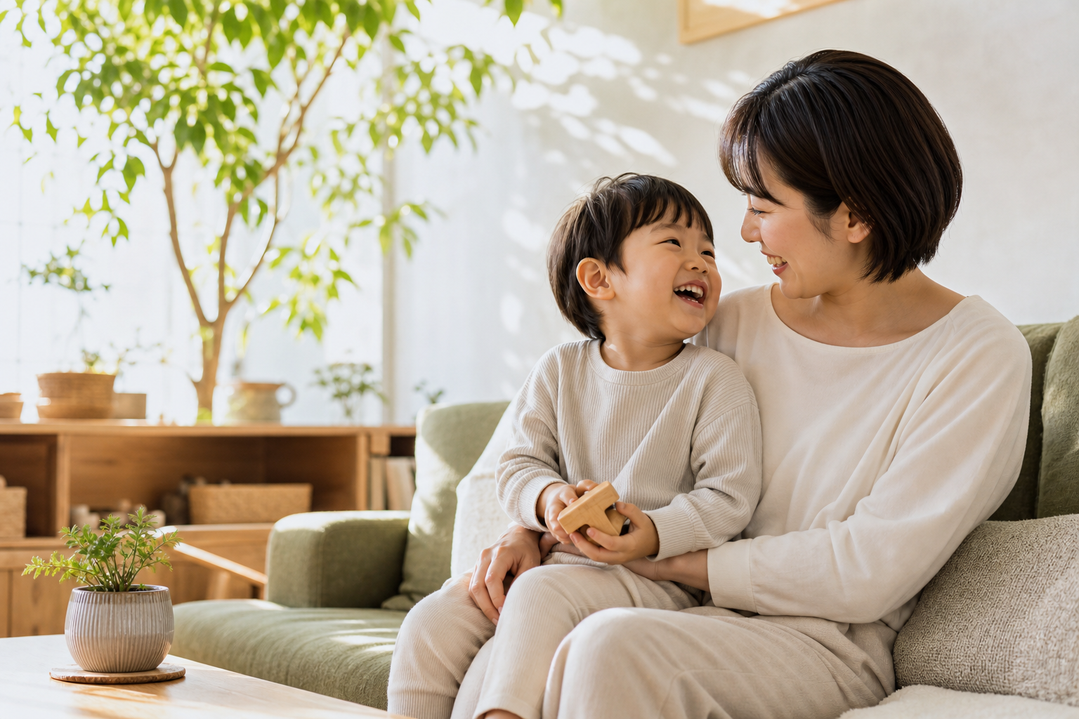 家族の未来を考えながら資産形成する30代女性